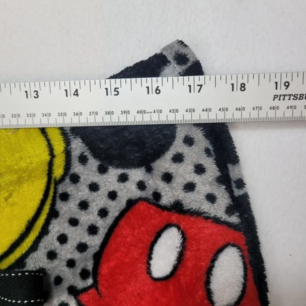 Disney Mickey Mouse Womens Pajama Pants Large Fleece Lounge Sleepwear Drawstring - Picture 12 of 13